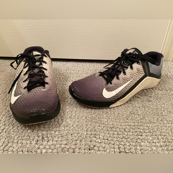 Nike Metcon 6 Oreo Black White Gray Fade CrossFit Training Shoes Balayage Ombré - Picture 10 of 16